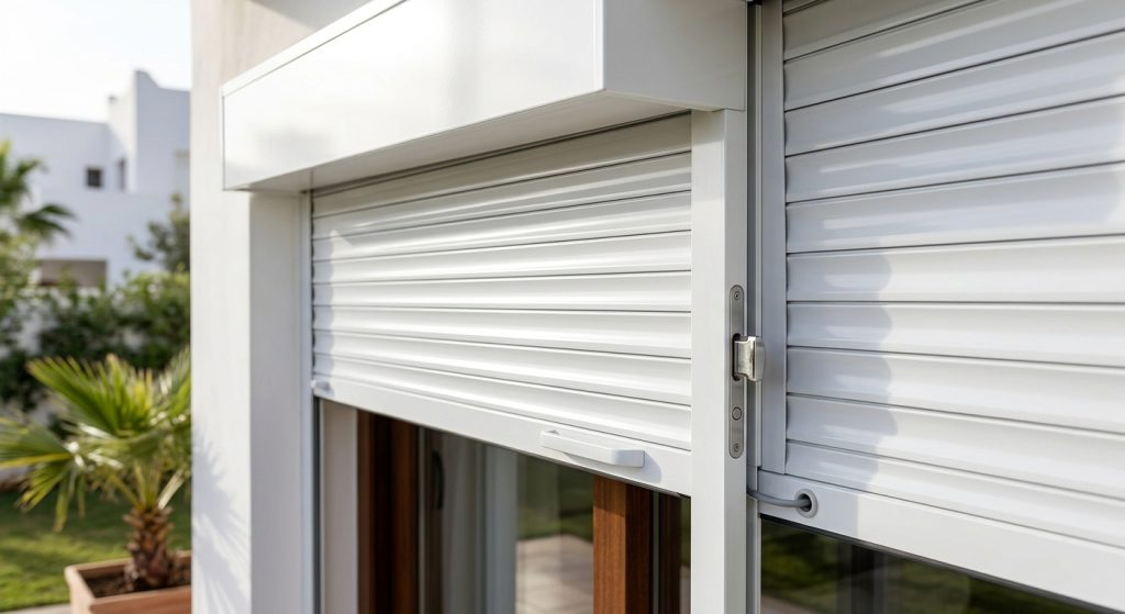 Dépannage volet roulant Casablanca en aluminium extrudé pour villa moderne - Help24
